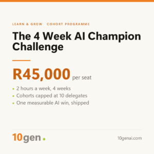 The 4 Week AI Champion Challenge